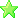 green blinking star